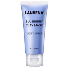 маска Lanbena Blueberry Clay Mask для лица, 30 мл