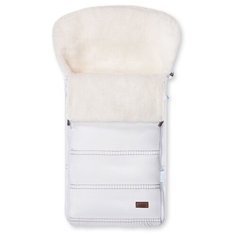 Конверт-мешок Nuovita Alpino Bianco меховой 85 см белый