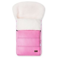Конверт-мешок Nuovita Alpino Bianco меховой 85 см розовый