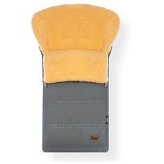 Конверт-мешок Nuovita Alpino Lux Pesco меховой 85 см серый