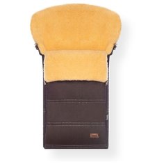 Конверт-мешок Nuovita Alpino Lux Pesco меховой 85 см шоколад