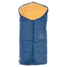 Конверт-мешок Nuovita Siberia Lux Pesco меховой 90 см темно-синий