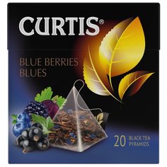 Чай черный Curtis Blue Berries Blues в пирамидках, 67 г, 20 шт.