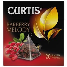 Чай черный Curtis Barberry Melody в пирамидках, 67 г, 20 шт.