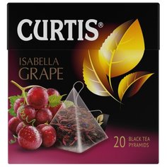 Чай черный Curtis Isabella Grape в пирамидках, 67 г, 20 шт.