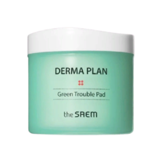 The Saem Пилинг-пэды Derma Plan Green Trouble Pad 70 шт.