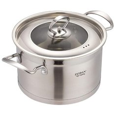 Кастрюля Zeidan Z-50347 6.1 л, нержавеющая сталь