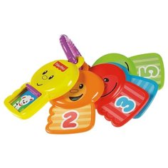Погремушка Fisher-Price "Считай и познавай" Ключики желтый/зеленый/красный/оранжевый/синий