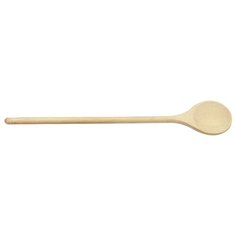 Ложка поварская Tescoma Woody 637304 деревянная круглая, 24 см бежевый