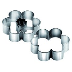 Форма для печенья Tescoma 631182, 2 шт. (5.5х5.5х1.5 см)