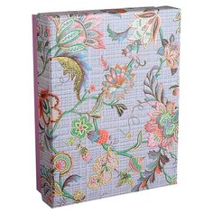 Коробка подарочная Yiwu Zhousima Crafts 17.5 х 4.5 х 13.5 см сиреневый