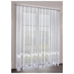 Тюль ТД Текстиль Эсен (106293) на ленте 270 см белый