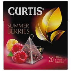 Чайный напиток фруктовый Curtis Summer Berries в пирамидках, 67 г, 20 шт.