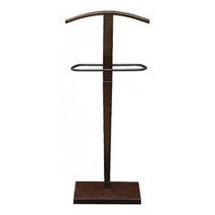 Напольная вешалка Мебелик Васко В 70 темно-коричневый/патина