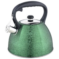 Zeidan Чайник со свистком Z-4215 3 л, зеленый