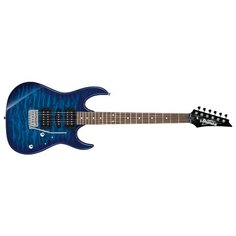 Электрогитара Ibanez GRX70QA transparent blue burst