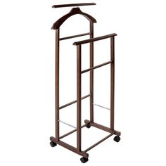 Напольная вешалка Мебелик В 22Н средне-коричневый