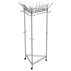 Напольная вешалка Мебелик Пико 21 металлик