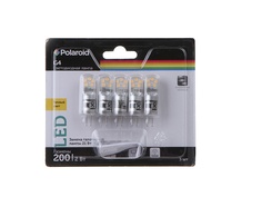 Лампочка Polaroid G 2W 12V 3000K G4 200Lm 5шт PL-G412V23/5