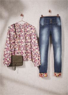 Джинсы Skinny Bonprix