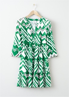 Платье с воланами Bonprix