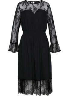 Платье с кружевом Bonprix