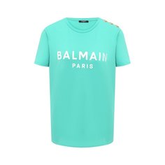 Хлопковая футболка Balmain