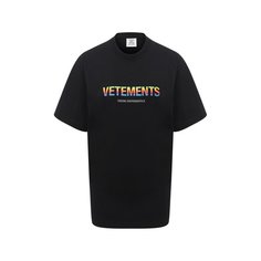 Хлопковая футболка Vetements