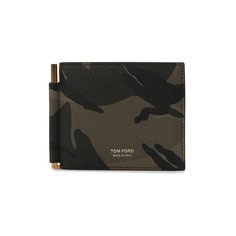 Кожаный зажим для денег Tom Ford