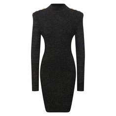 Платье из вискозы Balmain