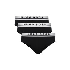 Комплект из трех хлопковых брифов BOSS