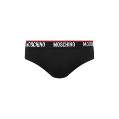 Хлопковые брифы Moschino