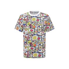 Хлопковая футболка Moschino