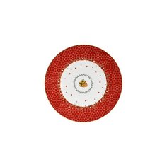 Тарелка салатная Cadeau Noel Rouge Bernardaud