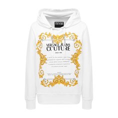 Хлопковое худи Versace Jeans Couture