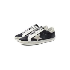 Комбинированные кеды Superstar Golden Goose Deluxe Brand