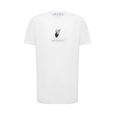 Хлопковая футболка Off-White