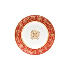 Суповая тарелка Aux Rois Rouge Bernardaud