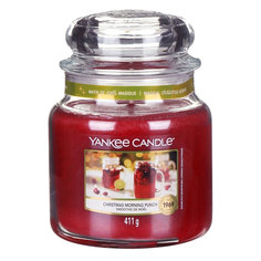 Ароматическая свеча Yankee candle средняя Рождественский пунш 411 г