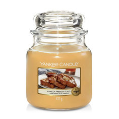 Ароматическая свеча Yankee candle средняя Ванильный тост 411 г