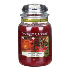 Ароматическая свеча Yankee candle большая Подарки у камина 623 г