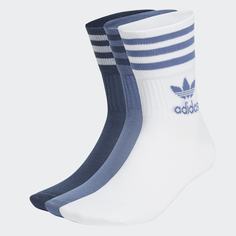 Три пары носков Crew Mid-Cut adidas Originals