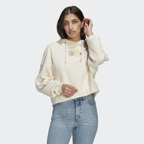 Худи адидас женская с капюшоном серая