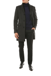 Пальто мужское ABSOLUTEX 5028 M POINT DK GREY серое 50