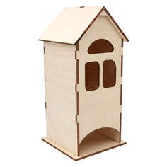 L-262 Деревянная заготовка Астра Чайный домик с окошком, 20х9х9 см Astra