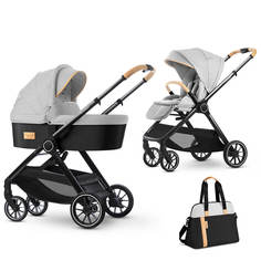 Коляска 2 в 1 Esspero Traveler с сумкой - Grey
