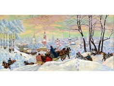 Набор для вышивания Матренин Посад "Масленица. Кустодиев"