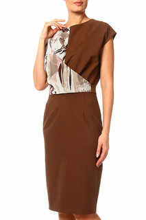 Платье женское Adzhedo 41604 коричневое XL