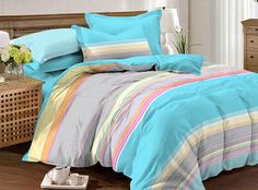 Постельное бельё Amore Mio Мако-сатин Dawn Микрофибра Евро