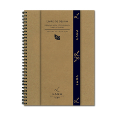 Альбом для рисования на спирали Lana "Livre de Dessin" А5 50 л 150 г